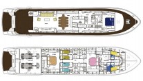 Motor yacht MAGIC DREAM -  Layout